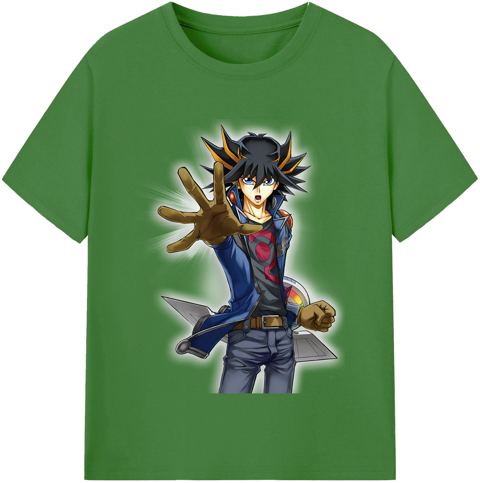 （画像用） 遊☆戯☆王 Yu-Gi-Oh! レディースカジュアルプリントTシャツ（綿100％）